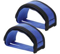 Toddmomy 2 Correas Ajustables para Pedales de Bicicleta de Nylon Antideslizantes para Bicicletas y Piñón Fijo, Estilo Moderno y Pack de 2 Piezas