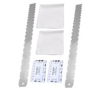 Toddmomy 2 Juegos De Reglas De Medición Para Guitarra Accesorios De Guitarra Regla Para Guitarras Eléctricas Medidor De Trastes Herramientas Para Guitarra Mástil De Guitarra De Borde