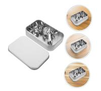 Toddmomy 2 Juegos Protectores Dedos Guitarra y Ukelele Inoxidable Cubiertas de Metal para Pulgar Funda Incluida Compatibles Banjo para Músicos
