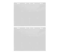 Toddmomy 2 páginas para Monedas de colección - Fundas para Insertar Monedas - 24 Bolsillos para Billetes, Fundas para Guardar, Insignias, Sellos y Otras Colecciones