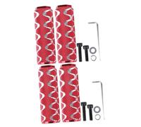 Toddmomy 2 Pares Clavijas Estribo con pequeño Agujero Pedales MTB Bicicletas Pedal de Cilindro Clavija de Bicicleta para Reparar Agujero Chico BMX Pedestal Clavo Estas Rojo