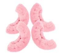 Toddmomy 2 Pares Funda Elástica para de Hielo Infantil con Forro de Toalla Absorbente de Agua Protector de Cuchillas para Hockey Rosa S Paquete