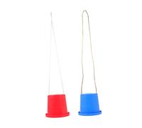 Toddmomy 2 Pares Juguete de Zancos para Entrenamiento de Equilibrio Infantil Rojo y Azul Desarrollo de Habilidades de Coordinación y Capacidades Físicas para y Parques Color