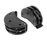 Toddmomy 2 Piezas Accesorios de campana de pie pandereta campanas criaturas traqueteo instrumento musical pandero de danza cristiana instrumento de percusión el plastico Black