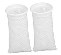 Toddmomy 2 Piezas Calcetines de Filtro de Algodón Duradero para Acuarios de Agua Bolsa de Filtro Panal Sumidero para Mantenimiento Fácil