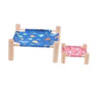 Toddmomy 2 Piezas Cama para Mascotas Hamaca Desmontable y Transpirable para Perros y Hámsters Cama y para Descanso y Relajación Casa