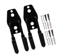 Toddmomy 2 Piezas Colgador de Manguera de Alta Resistencia, Acero | Goma y Acero Inoxidable, Superficie Lisa, Soporte Adicional, para Patio y Cuarto de Lavado