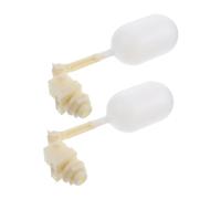 Toddmomy 2 Piezas Controlador de Nivel de Agua automático válvula de Flotador de Agua Cattle Water Float Valve válvula Flotante para Ganadero Dog Water Level Control Valve AbS Beige