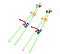 Toddmomy 2 Piezas Cuerda para Caminar Infantil con Asas Antideslizantes Arnés de Seguridad para Guarderías y Paseos Escolares Cuerda de Aprendizaje para Caminar Segura y Visible