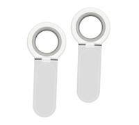 Toddmomy 2 piezas Elevador para Tapa de Inodoro Transparente Mango para Levantar Asiento Wc Accesorio Higiénico y Portátil para Baño Casa Hotel y Espacios Públicos