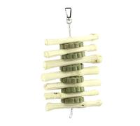 Toddmomy 2 Piezas Juguete Masticable para Conejos de Alfalfa Natural Accesorio para Roedores Molar y Mantener para Conejos Chinchillas Hámsters