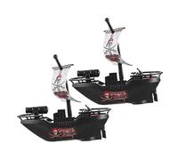Toddmomy 2 Piezas Juguetes Baño Niña Barco Pirata Eléctrico para Bañera Acuático Desarrollo Motor Imaginación