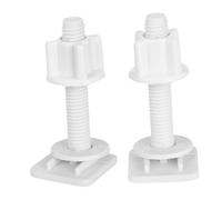 Toddmomy 2 piezas Kit de Tornillos de Repuesto para Asiento de Inodoro Juego de Tornillos de Fijación para Tapadera Wc Accesorios de Hardware para Reparación y Montaje Hogar y Espacios