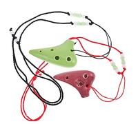 Toddmomy 2 Piezas Mini Ocarina De Ocarina Portátil Para Principiantes Adultos Para Tocar Exteriores o Interiores