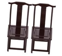Toddmomy 2 Piezas Mini Silla Modelo Miniatura Casa De Muñecas Apartamento Miniaturas Casa De Muñecas Miniaturas Silla Vintage Pequeña Muebles De Casa De Muñecas Miniatura Mi Primera Casa