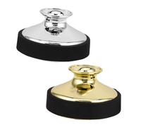 Toddmomy 2 Piezas Silenciador Saxofón Abs Ligero Mute para Saxo y Tenor Accesorio para Práctica Reducción Ruido