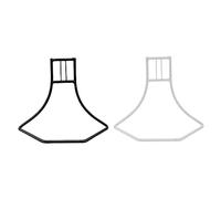 Toddmomy 2 Piezas Soporte de Rueda de Ejercicio para Hámster Soportes de Hierro para Juguetes de Mascotas Rueda de Correr para Hámsters Diseño Simple y Práctico para