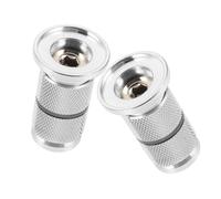 Toddmomy 2 Piezas Tapones de Compresión para Auriculares de Bicicleta de Aleación de Aluminio Expander para Horquilla Delantera Compatibles con Bicicletas Montaña y Carretera Mejora