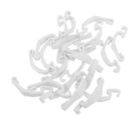 Toddmomy 20 Clips para Jaula de Conejo y Hámster, Pestillos de Color Claro de 6.8x1.5 Cm, Hebillas de Fijación para Recintos Pequeños, Accesorios Seguros y Desmontables para Mascotas