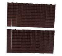 Toddmomy 20 Piezas Cuñas Niveladoras Muebles para Nivelar Patas de Mesa y Armarios Almohadillas Ajustables Antideslizantes para Compensar Suelos Irregulares Hogar y Oficina Color Marrón