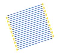 Toddmomy 20 Piezas Flechas Infantiles de Plástico Seguro con Ventosas Arcos para Niñas Juguetes para Fiestas y Interiores y Exteriores Resistente y Seguro