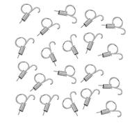 Toddmomy 20 Piezas Gancho para Puerta De Jaula De Conejo Gancho Resorte para Puerta De Jaula Multifuncional para Mascotas De Conejos