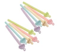 Toddmomy 20 Piezas Perchas para Pájaros de Plástico Macaron Resistentes y Lavables con Clip para Jaulas de Periquitos Cacatúas y Pequeños Accesorio Cómodo y Colorido para Descanso y