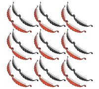 Toddmomy 20 Pinzas Cabello Forma de Plátano y Pez, Hechas de Plástico y Resina, Agarre Seguro y Fácil de Colocar, Ideales para Eventos Formales y Peinados Diarios