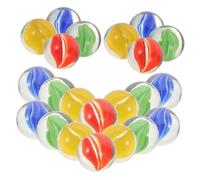 Toddmomy 200 Piezas Mármol de para Colores Vibrantes Decoración para Alimentador de Mariposas y de Agua Rojas Azules Verdes Amarillas