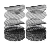 Toddmomy 200 Unidades de Malla Redonda para Drenaje de macetas - Malla Perforada para macetas de 4 Pulgadas, Rejilla de Drenaje para jardinería de bonsáis, Evita Fugas de Tierra.