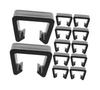 Toddmomy 24 Piezas Abrazaderas para Muebles De Ratán Conectores para Sofás Seccionales para Sofás De Patio Seccional para Mayor Seguridad Jardín