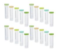 Toddmomy 25 Tubos de Centrífuga de Plástico Autoportantes de 50ml con Tapones de Rosca, Fondo Cónico y Marcas Graduadas Precisas para Procesos de Cultivo en Laboratorio