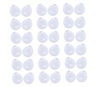 Toddmomy 25pares Estuche Protector Para Auriculares Funda De Silicona Tapas Alternativas Para Auriculares Compatibles Galaxy Edge Accesorio Para