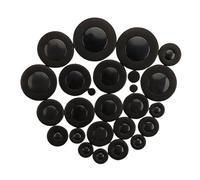 Toddmomy 25piezas Junta De Piel Sintética Gruesa Juego De Almohadillas Duraderas Fácil De Instalar Accesorios Para Saxofón Adecuado Para Reemplazo De Instrumentos