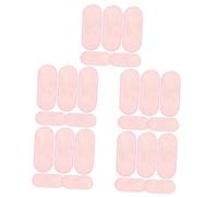 Toddmomy 25piezas Toallas De Limpieza Facial Reutilizables Toallas Desmaquillantes Portátiles De Coral Para Camping Limpieza Efectiva De