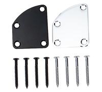 Toddmomy 2juegos Tablero De Refuerzo De Guitarra De Placa De Mástil Con Tornillos Tablas De Refuerzo Para Guitarra Placa Posterior De Unión Del Mástil Para Mástiles De Violão Eléctrico