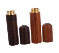 Toddmomy 2piezas Caja De Almacenamiento Para Cerillas De Madera Portátil y Resistente Golpes Para Camping y Viajes Contenedor Hermético Para Supervivencia