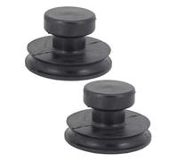 Toddmomy 2piezas Cuenco Tibetano Ventosa Asa De Goma Portátil Herramienta Para Cuencos De Sonido Accesorios Para Cantores Asa De Succión Para Sonoros