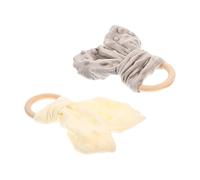 Toddmomy 2piezas De Seguridad Para Recién Nacido Juguete Tranquilizador Toalla De Cólicos