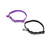 Toddmomy 2piezas Fuente Gato Collar Reflectante Noctilucente para Exteriores Rascador Incluido