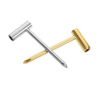 Toddmomy 2piezas Herramientas Para Almas De Guitarra De Llaves Para Almas De Guitarra Plata Llave Para Mástil De Electroacústica Ajuste De Uso Estudios