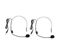 Toddmomy 2piezas Micrófono con Tornillo Rosca para Altavoz Amplificador De Auricular De Diadema Alámbrico Micrófono De Condensador para Voz y Grabación con Reducción De Ruido Ligero y Portá