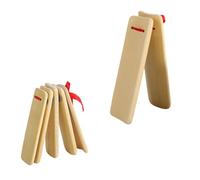 Toddmomy 2piezas Percusión Badajos Allegro De Bambú Instrumentos Tradicionales Duraderos y Cómodos
