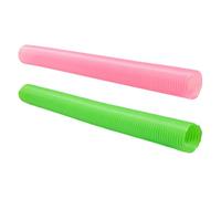 Toddmomy 2piezas Túnel De Entrenamiento para Mascotas Extensible y Plegable para Hámsters Ratas y Hurones Tubo De Plástico Resistente y Juguete De Túnel para Actividades De Ejercicio y Inte