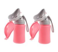 Toddmomy 2piezas Urinario Portátil Para Orinal De Viaje Para Coche Orinal Infantil Cordón Para Camping Entrenamiento De Bebés De Emergencia De Plástico