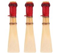 Toddmomy 3 cañas de para artistas: caña natural para instrumentos de viento madera, para principiantes y músicos de orquesta profesionales. Caña mediana hecha a mano. Accesorios para instrumentos