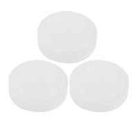 Toddmomy 3 Discos De Hockey sobre Hielo para Práctica De Hockey sobre Hielo Duraderos Y Brillantes En La Oscuridad Equipo Profesional Nocturno De PVC Beige