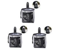 Toddmomy 3 Piezas Bolsa de Comida para Mascotas Conos para Perros pequeños Bolsa de Entrenamiento para Mascotas al Aire Libre Bolsas para bocadillos Bolsas de merienda multifunción riñonera