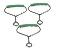Toddmomy 3 Piezas Cepillo Multifuncional para Cuidado de Caballos y Ganado de Rascador de Pelo Natural de Caballo para Limpieza de Animales de Granja
