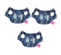 Toddmomy 3 Piezas Chaqueta de Cachorro Disfraces de Perros para Ropa para Perros pequeños niña Ropa de Cachorro Viajar Chicas Ropa de Invierno para Cachorros Trajes de niña Invierno
